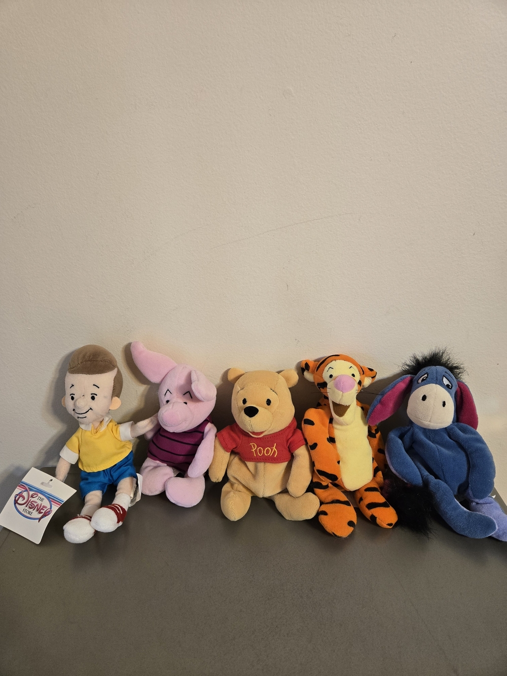 Vintage Disney Store Winnie the Pooh & Friends Plush Lot